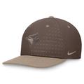 Men's Nike Brown Toronto Blue Jays Statement Ironstone Pro Performance Snapback Hat
