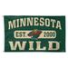 WinCraft Minnesota Wild 3' x 5' Single-Sided Franchise Establishment Deluxe Flag