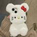Cute Sanrio 3D Hello Kitty Disney Plush Phone Case for IPhone 15 14 13 12 11 Pro Max Plus 15Pro Anti-fall Back Cover Girls Gifts