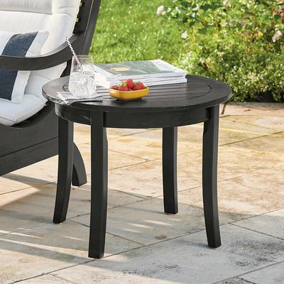 Palmer Outdoor Side Table - Ash Black - Grandin Ro...