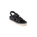 Women's Delight Slip On Wedge by Jambu in Black (Size 8 M)