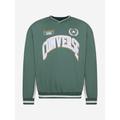 Converse Boys Retro Crewneck Sweatshirt In 12 - 13 Yrs Green