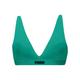 Triangel-BH PUMA "PUMA WOMEN PADDED TRIANGLE TOP" Gr. S, N-Gr, grün (green) Damen BHs Triangel-BHs