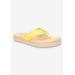 Wide Width Women's Starling Sling by Franco Sarto in Yellow (Size 7 W)
