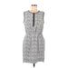 Forever 21 Contemporary Casual Dress - Shift: Gray Print Dresses - Women's Size Medium
