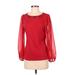 Vince Camuto Long Sleeve Top Red Polka Dots Crew Neck Tops - Women's Size Small