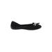 Faded Glory Flats: Black Print Shoes - Women's Size 8 - Round Toe