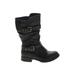 GLOBALWIN Boots: Black Print Shoes - Women's Size 9 - Round Toe