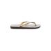 Havaianas Flip Flops: Gold Solid Shoes - Women's Size 7 - Open Toe