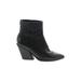 Dolce Vita Ankle Boots: Black Print Shoes - Women's Size 6 - Pointed Toe