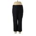 Style&Co Khaki Pant: Black Bottoms - Women's Size 12