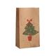 VSANTO Christmas Gift Boxes 10pcs Candy Box Packaging Box Christmas Gift Bag Decor Supplies (Color : B)