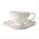 asdchZen European Style Coffee Cup Set Ceramic Espresso Cups Marble High Tea Water Cup Bone China Black Tea Cup Bone China Teacup