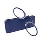 TRGCJGH Reading Glasses Clip Nose Wallet Mirror TR90 Medium And Small Reading Glasses Portable Explosion Reading Mirror,Blue-+2.00