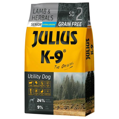 2x 10kg JULIUS K-9 Senior Light Lamm & Kräuter Hundefutter trocken