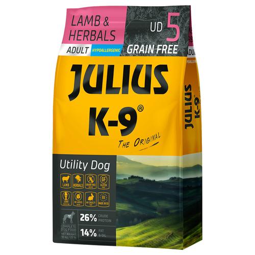 2x 10kg JULIUS K-9 Adult Lamm & Kräuter Hundefutter trocken