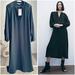 Zara Dresses | Flowy Midi Dress Dark Green Xl New | Color: Green | Size: Xl