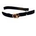 Gucci Accessories | Gucci Woman's Belt Size 38 Black Authentic No Box | Color: Black | Size: Os