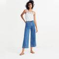 Madewell Jeans | Madewell Emmett Wide Leg Crop Jean | Color: Blue | Size: 24