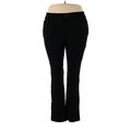 Lane Bryant Dress Pants - High Rise: Black Bottoms - Women's Size 22 Plus