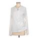 Athleta Track Jacket: White Jackets & Outerwear - Women's Size Medium