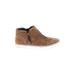 Clarks Sneakers: Brown Leopard Print Shoes - Women's Size 9 1/2 - Almond Toe