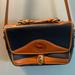 Dooney & Bourke Bags | Dooney & Burke Satchel Crossbody Bag, Dark Navy/Black Leather, Vintage | Color: Black | Size: Os