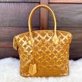 Louis Vuitton Bags | Auth Louis Vuitton Fascination Lockit Tote Limited Edition Wool Logos Rare | Color: Gold/Tan | Size: Os