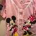 Disney Matching Sets | Little Girls Mickey Mouse Shirt And Shoes | Color: Pink | Size: 10g