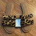 J. Crew Shoes | J.Crew Cheetah Flat Sandals | Color: Black/Brown | Size: 7