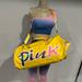 Pink Victoria's Secret Bags | Duffle Bag New Gym Weekend Bag Large Yellow New | Color: Yellow | Size: Os