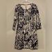 Lilly Pulitzer Dresses | Lilly Pulitzer Navy And White Zebra Print Mini Dress Size Small Euc | Color: Blue/White | Size: S