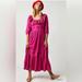 Free People Dresses | Free People Lovers Lane Maxi Dress Size Small | Color: Brown/Pink | Size: S