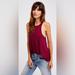 Free People Tops | Free People Long Beach Tank | Color: Pink/Red | Size: Various