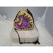 Disney Bags | Descendants Bag Disney Store Mal Dragons Heart Shape Chain Purse Deluxe Cosplay | Color: Gold/Purple | Size: Os