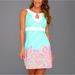 Lilly Pulitzer Dresses | Lilly Pulitzer Candice Keyhole Butterfly Dress | Color: Blue/Pink | Size: 00