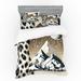 Ambesonne Wild Mountains Bedding Set & Sepia Dark Blue Grey Polyester in Blue/Brown/Gray | California King Duvet Cover + 3 Additional Pieces | Wayfair