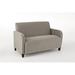 Lesro Siena Lounge Reception Loveseat Manufactured Wood in Brown | Wayfair SN1501.FNA-01ADNT