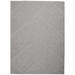 White 1 x 1 x 0.25 in Area Rug - Nourison Rectangle COZML Area Rug | 1 H x 1 W x 0.25 D in | Wayfair 099446768063