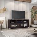 My Lux Decor 58" Durbin TV Stand For Tvs Up To 75" Espresso TV Cabinet | Wayfair 14:10#Espresso;200007763:201336106