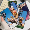 Disney Up Cute Black Phone Case Samsung Galaxy S23 S22 S21 S20 FE S10 S10e S9 S8 Ultra Plus Lite