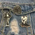 Michael Jackson-Broche en phtalémail Hip Hop pour hommes et femmes broche de gril de sac insigne