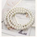 Sac à main en chaîne de perles fait à la main sacoche pour femmes accessoires en fil d'acier