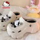 Sanurgente Hello Kitty Anime Crocs Pantoufles de plage coordonnantes motif de dessin animé