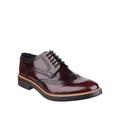 Base London Woburn Brogue Shoe - Red