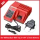 Replacement Li-ion Battery Charger Multi Voltage Charger for Milwaukee M18 14.4V-18V 48-11-1850