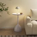 Simple Side Table Small Apartment Sofa Side Small Coffee Wrought Iron Small Round Table Storage