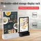 A4 Multifunctional Price Display Stand High-End Restaurant Commercial Office A5 Display Stand