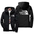 Men THE DARTH FACE Bomber Jacket Men's Windproof Zipper Jacket Spring And Autumn Casual Work Jacket