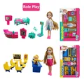 Cute 5.5in/14cm Doll And Accessories Funny Role-Playing Toy Medical School Theme Playset Giftbox